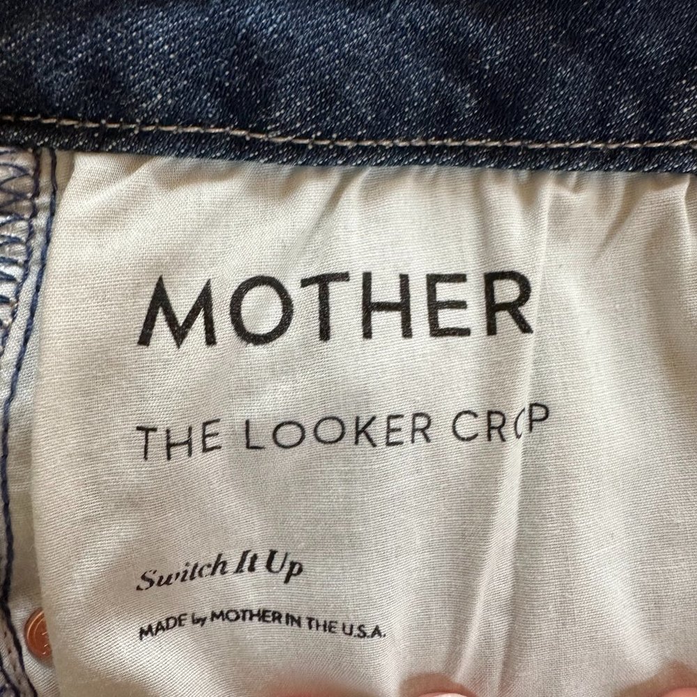 Mother The Looker Crop, size 31